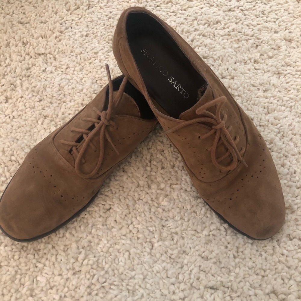 [Franco Sarto Lace-Up Flats]